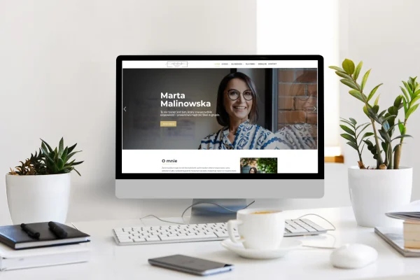 <p>Strona internetowa dla Marty Malinowskiej &ndash; coaching i szkolenia</p>
