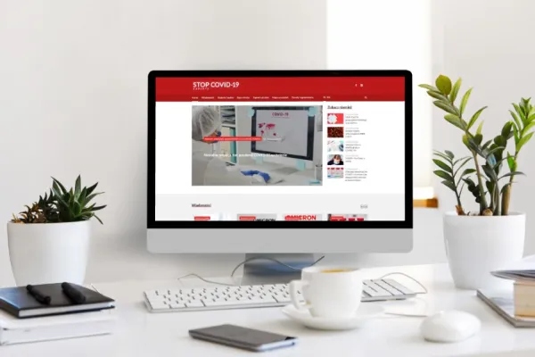 <p>Portal internetowy Stop COVID &ndash; informacje i baza wiedzy</p>
