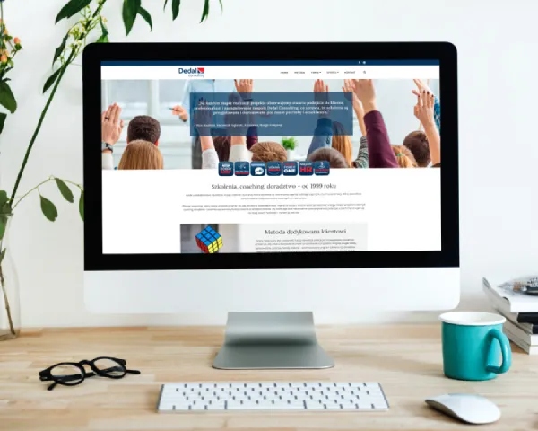 <p>Strona internetowa dla Dedal Consulting &ndash; szkolenia, coaching i doradztwo</p>

